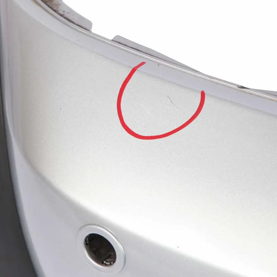 Mini R50 Rear Bumper Trim Panel PDC Pure Silver Metallic - 900 - SKU 0393504-PS - Part number 0393504
