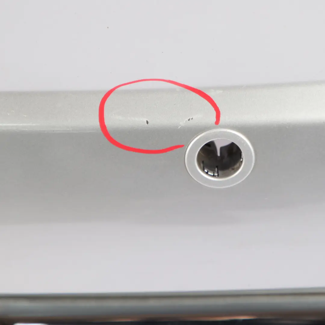 Bumper Trim Panel PDC Pure Silver Metallic - 900 to Mini R50 Rear with Part number 0393504 Mini R50 Rear Bumper Trim Panel PDC Pure Silver Metallic - 900 - SKU 0393504-PS - Part number 0393504