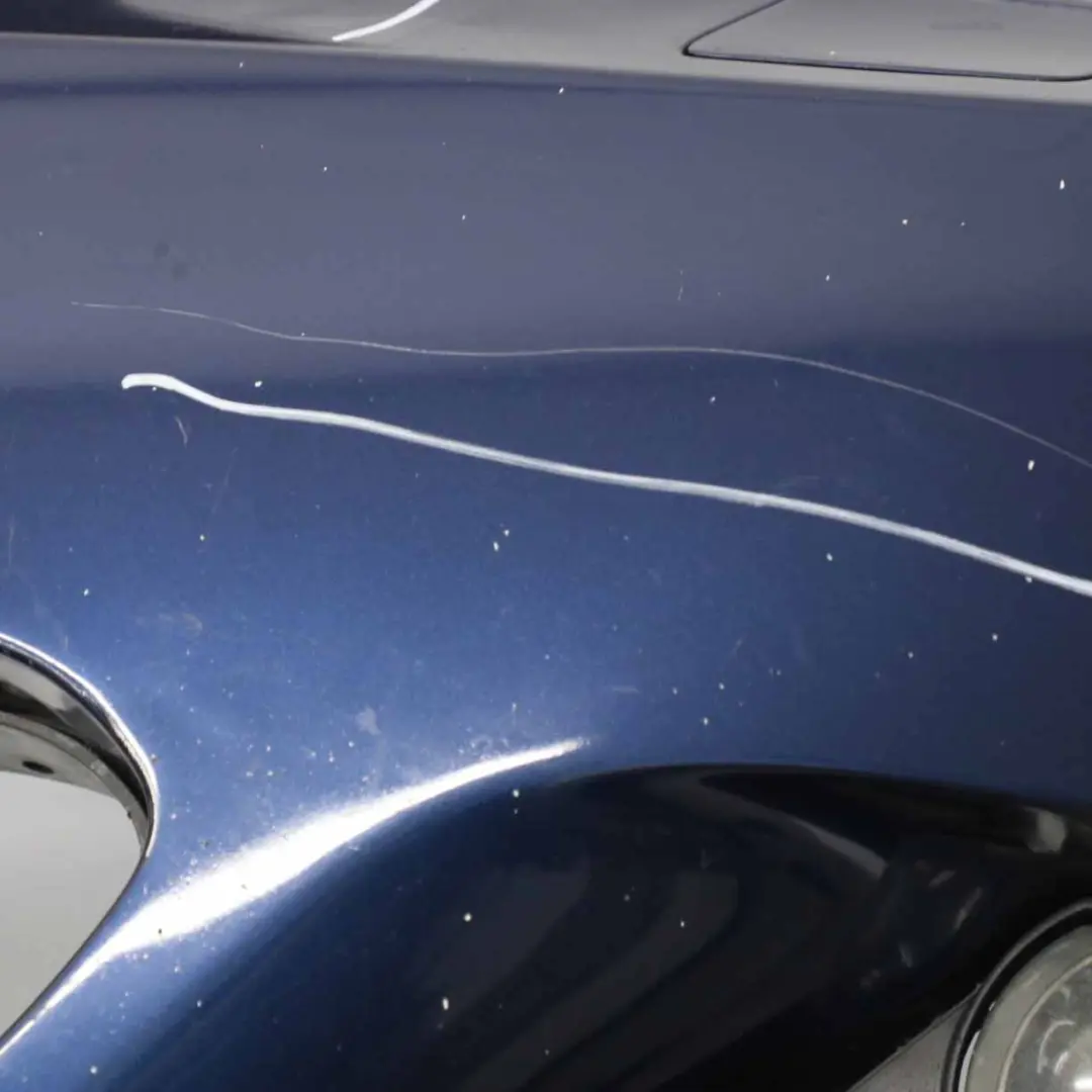  Front Bumper BMW E60 M Sport Trim Panel Tiefseeblau Deep Sea Blue Metallic - A76 - SKU 0394346-DSB - Part number 0394346