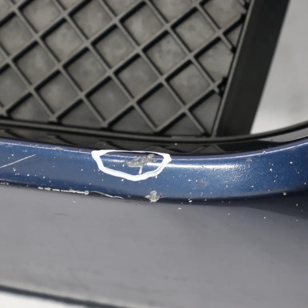 Front Bumper BMW E60 M Sport Trim Panel Tiefseeblau Deep Sea Blue Metallic - A76 to with Part number 0394346 Front Bumper BMW E60 M Sport Trim Panel Tiefseeblau Deep Sea Blue Metallic - A76 - SKU 0394346-DSB - Part number 0394346