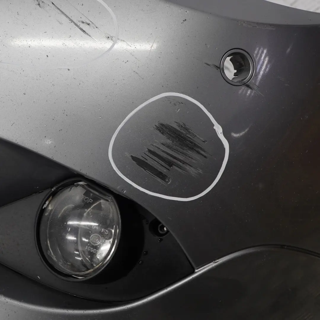  Front Bumper BMW E60 M Sport Trim Panel Spacegrau Space Grey Metallic - A52 - SKU 0394346-SCG - Part number 0394346