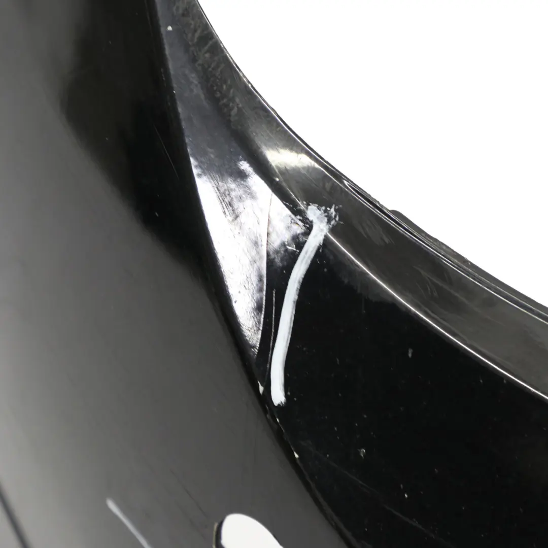 BMW E60 E61 Front Bumper M Sport Trim Panel Schwarz 2 Black - 668 - SKU 0394346-SCH - Part number 0394346
