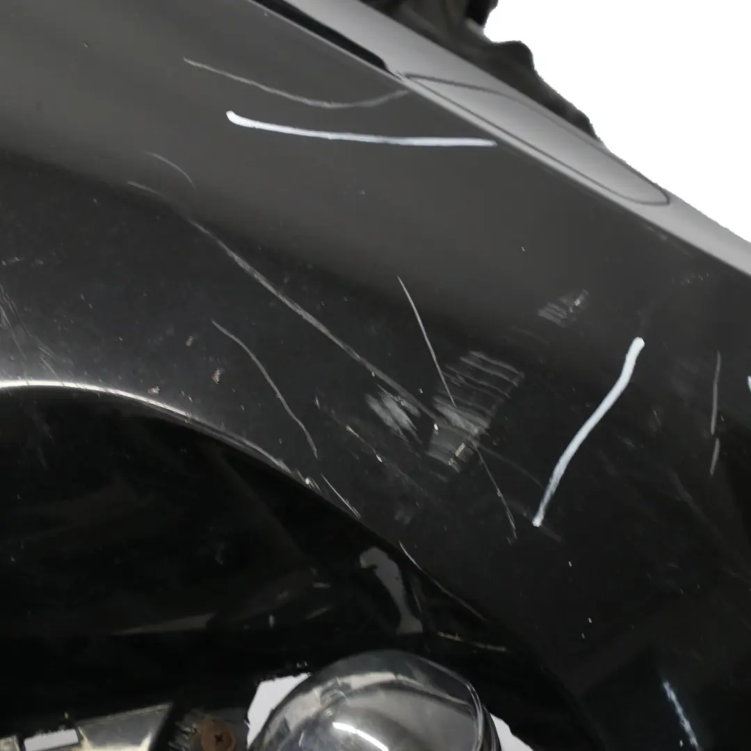 BMW E60 E61 Front Bumper M Sport Trim Panel Schwarz 2 Black - 668 - SKU 0394346-SCH - Part number 0394346