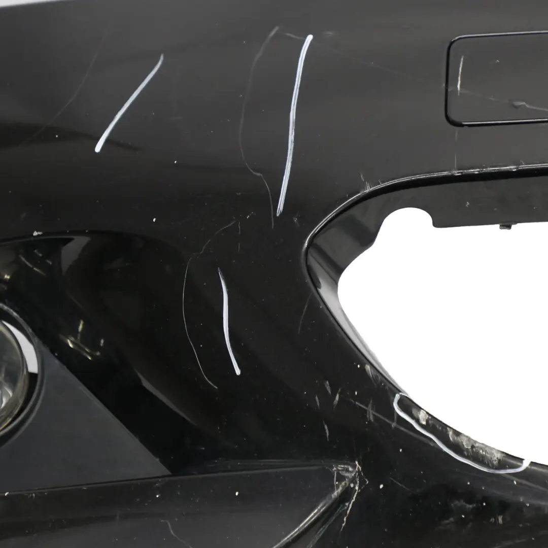 BMW E60 E61 Front Bumper M Sport Trim Panel Schwarz 2 Black - 668 - SKU 0394346-SCH - Part number 0394346