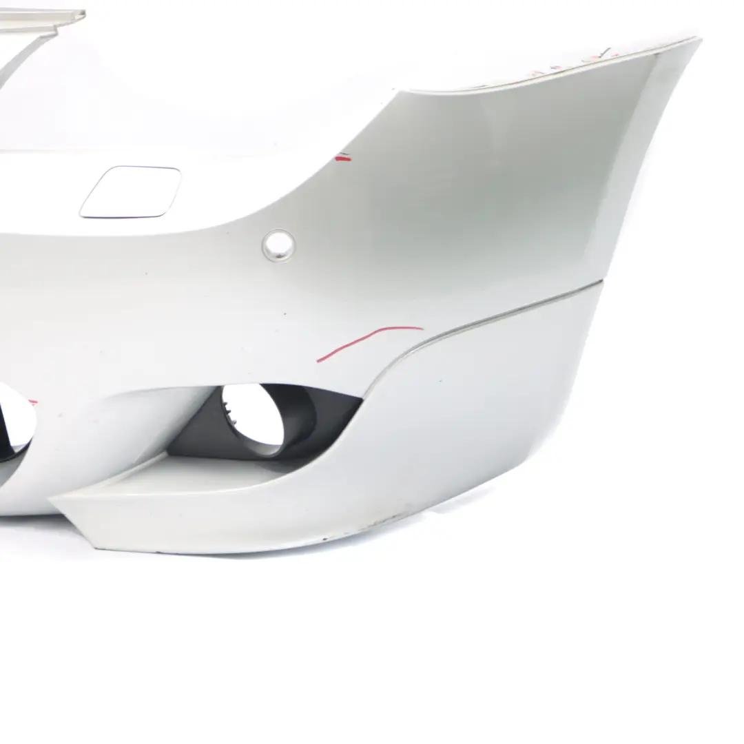 BMW E60 E61 M Sport Front Bumper Trim Panel Titansilber Titan Silver - 354 - SKU 0394346-TS1 - Part number 0394346