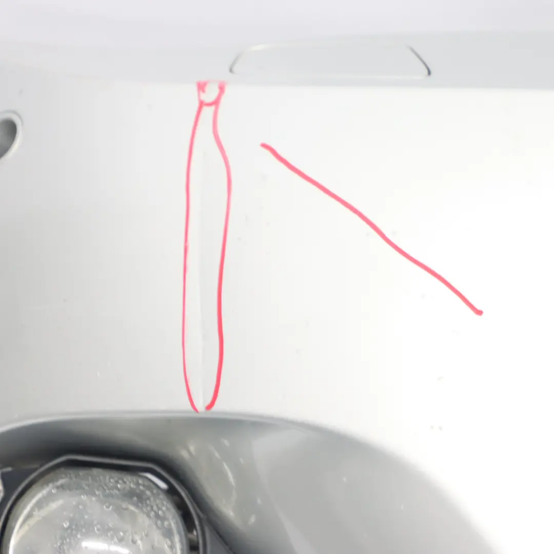 Front Bumper Trim Panel Titansilber Titan Silver - 354 to BMW E60 E61 M Sport with Part number 0394346 BMW E60 E61 M Sport Front Bumper Trim Panel Titansilber Titan Silver - 354 - SKU 0394346-TS1 - Part number 0394346