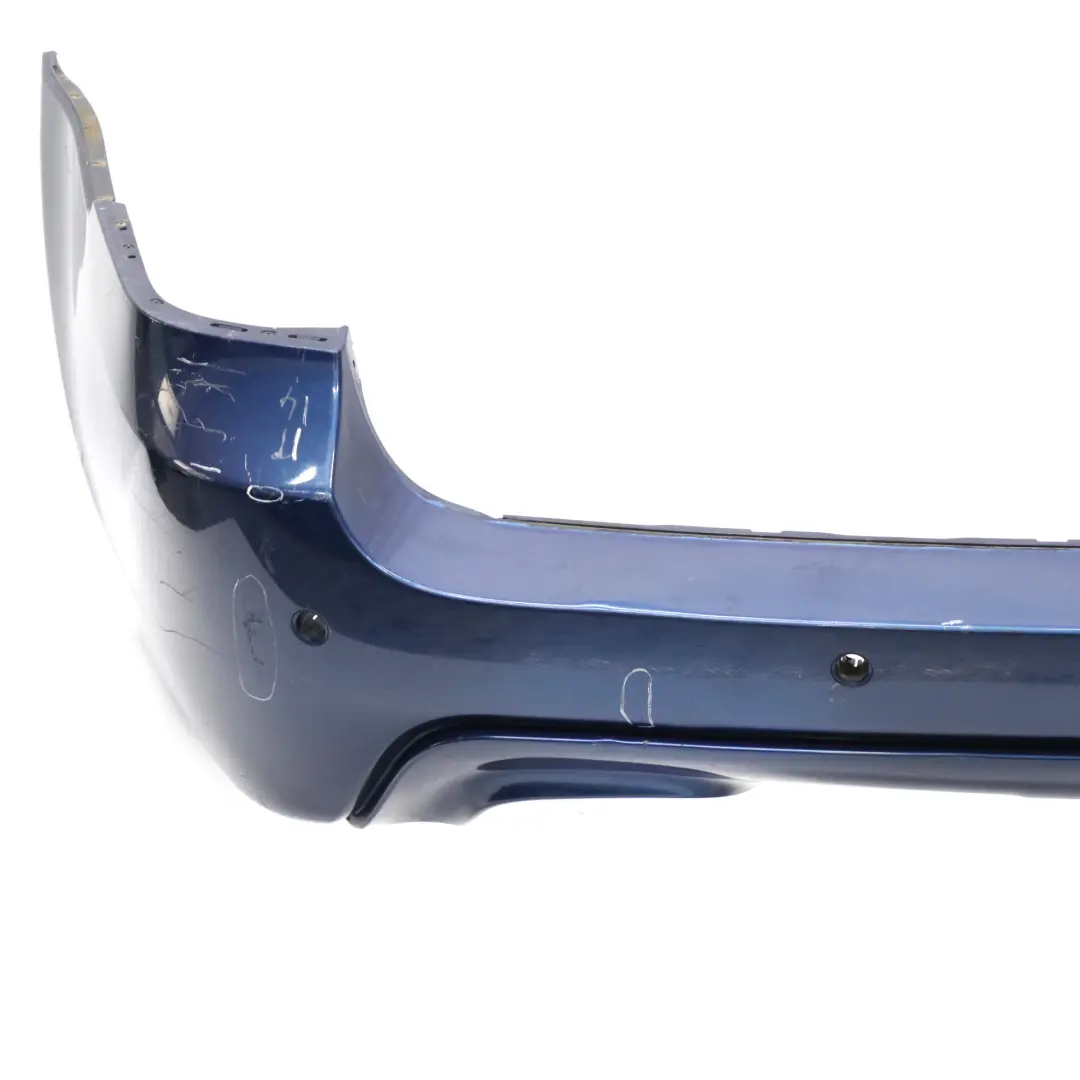 BMW E61 Touring Zderzak Tylny M-Pakiet PDC Le Mans Blue Metallic - 381 - SKU 0394703-LMB - Numer Części 0394703
