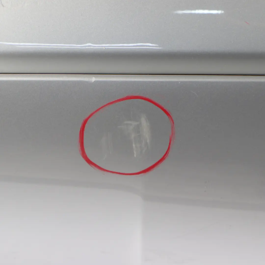 Bumper Panel Touring M Sport PDC Titansilber Silver Metallic - 354 to BMW E61 Rear with Part number 0394703 BMW E61 Rear Bumper Panel Touring M Sport PDC Titansilber Silver Metallic - 354 - SKU 0394703-TS1 - Part number 0394703