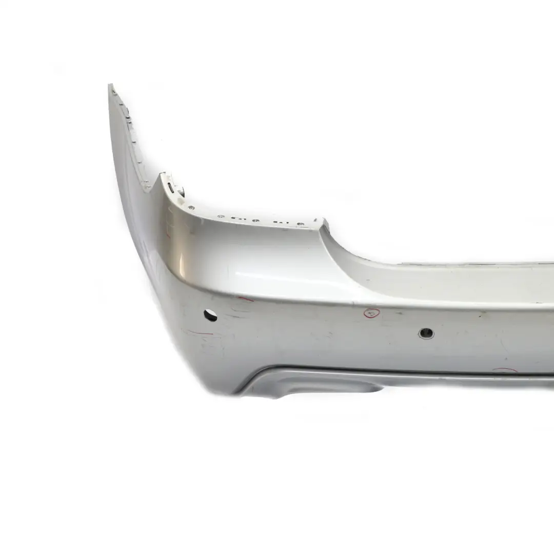 BMW E61 Touring Zderzak Tylny M-Pakiet PDC Titansilber Srebrny Metalik 354 - SKU 0394703-TS2 - Numer Części 0394703