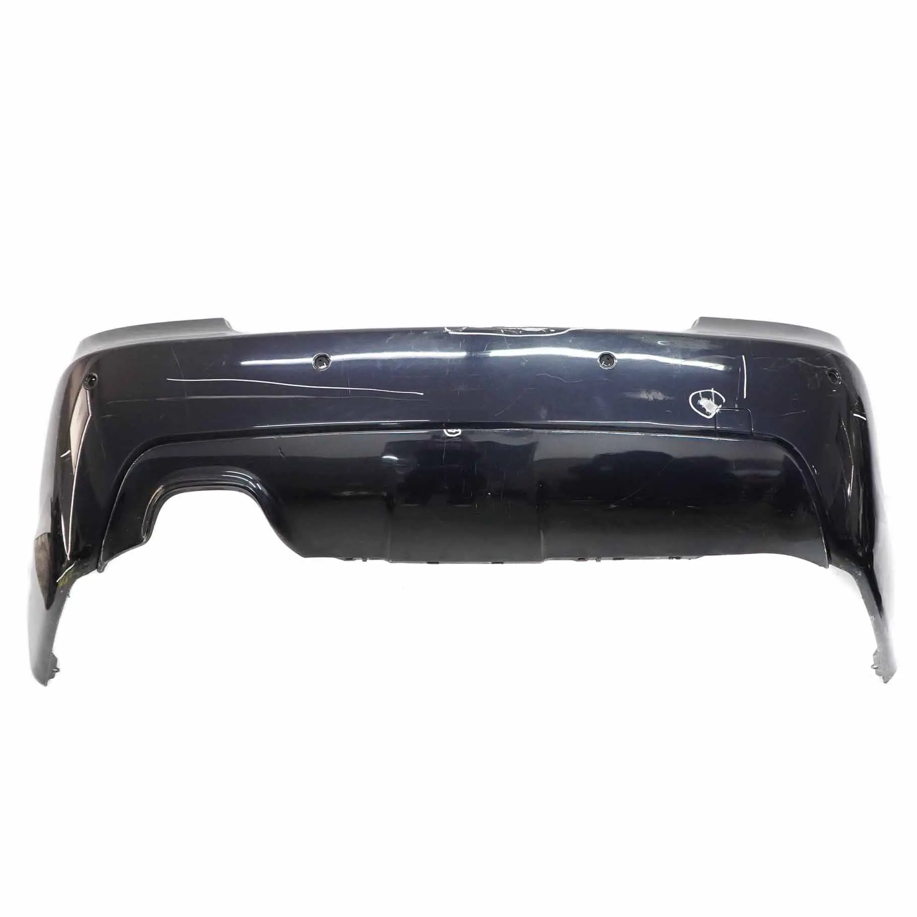 Bumper Rear BMW E60 M Sport Trim Panel PDC Carbonschwarz Carbon Black - 416