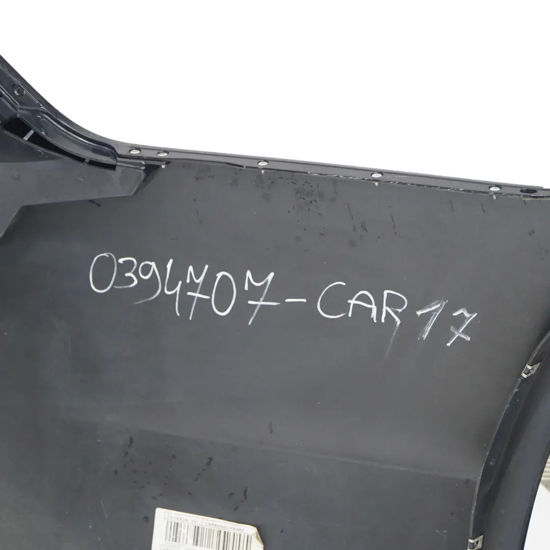  Bumper Rear BMW E60 M Sport Trim Panel PDC Carbonschwarz Carbon Black - 416 - SKU 0394707-CAR17 - Part number 0394707