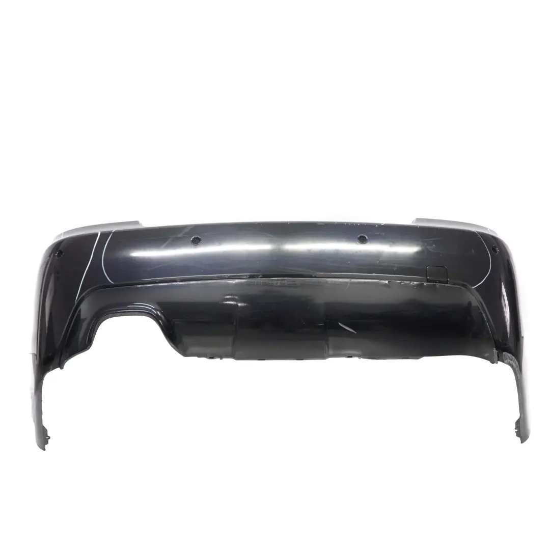 BMW 5 E60 M Sport Rear Bumper Panel PDC Carbonschwarz Carbon Black - 416 - SKU 0394707-CAR2 - Part number 0394707
