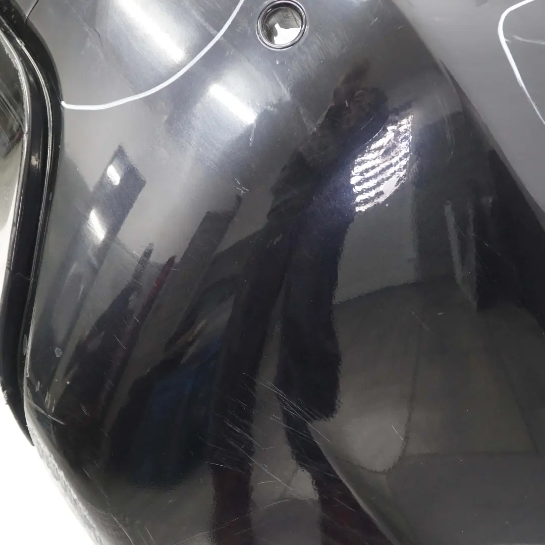 BMW 5 E60 2 M Sport Paket Stossfänger Hinten Carbonschwarz Carbon Black 416 - SKU 0394707-CAR2 - Teilenummer 0394707