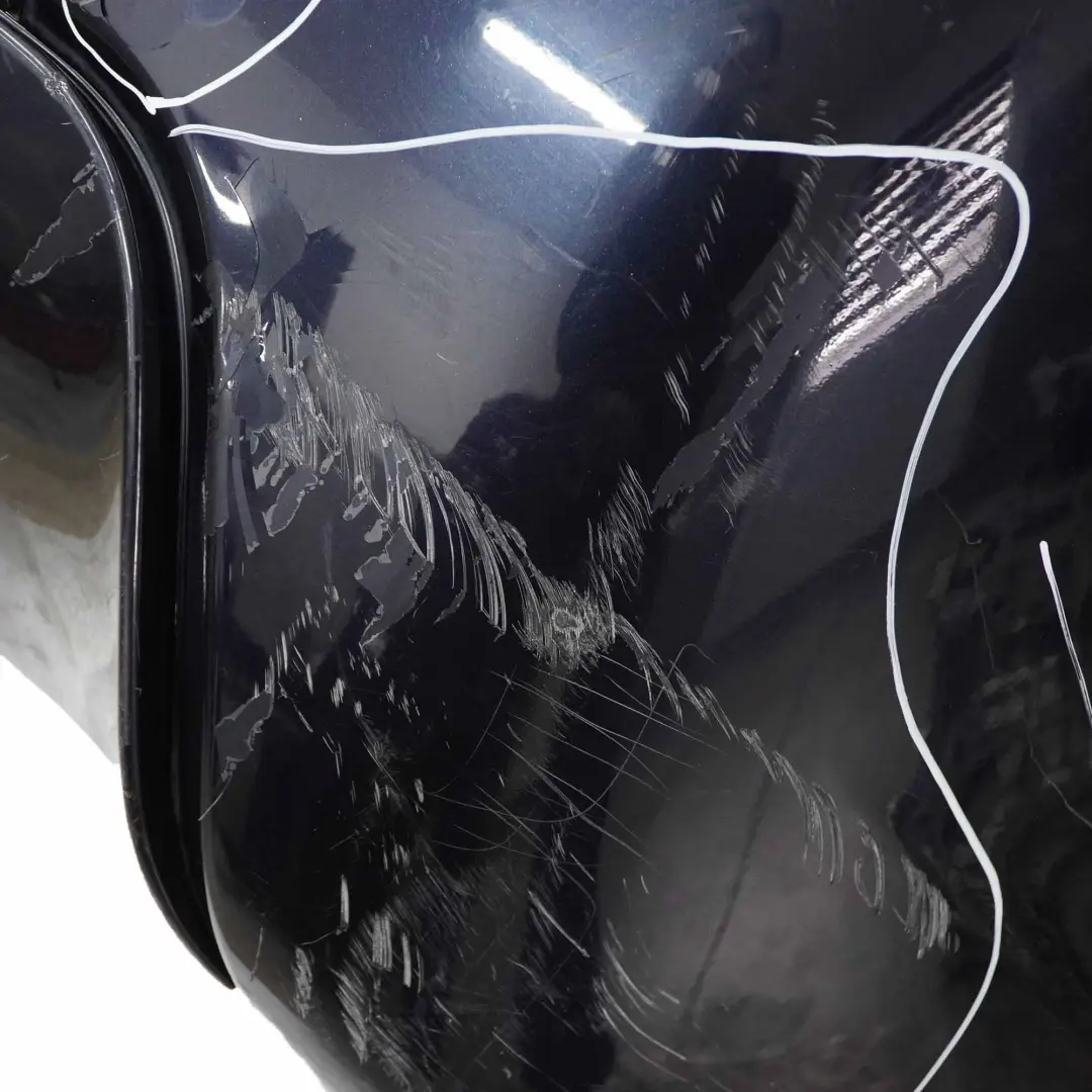 BMW 5 E60 M Sport Paket Stossfänger Hinten Carbonschwarz Carbon Black - 416 - SKU 0394707-CAR6 - Teilenummer 0394707