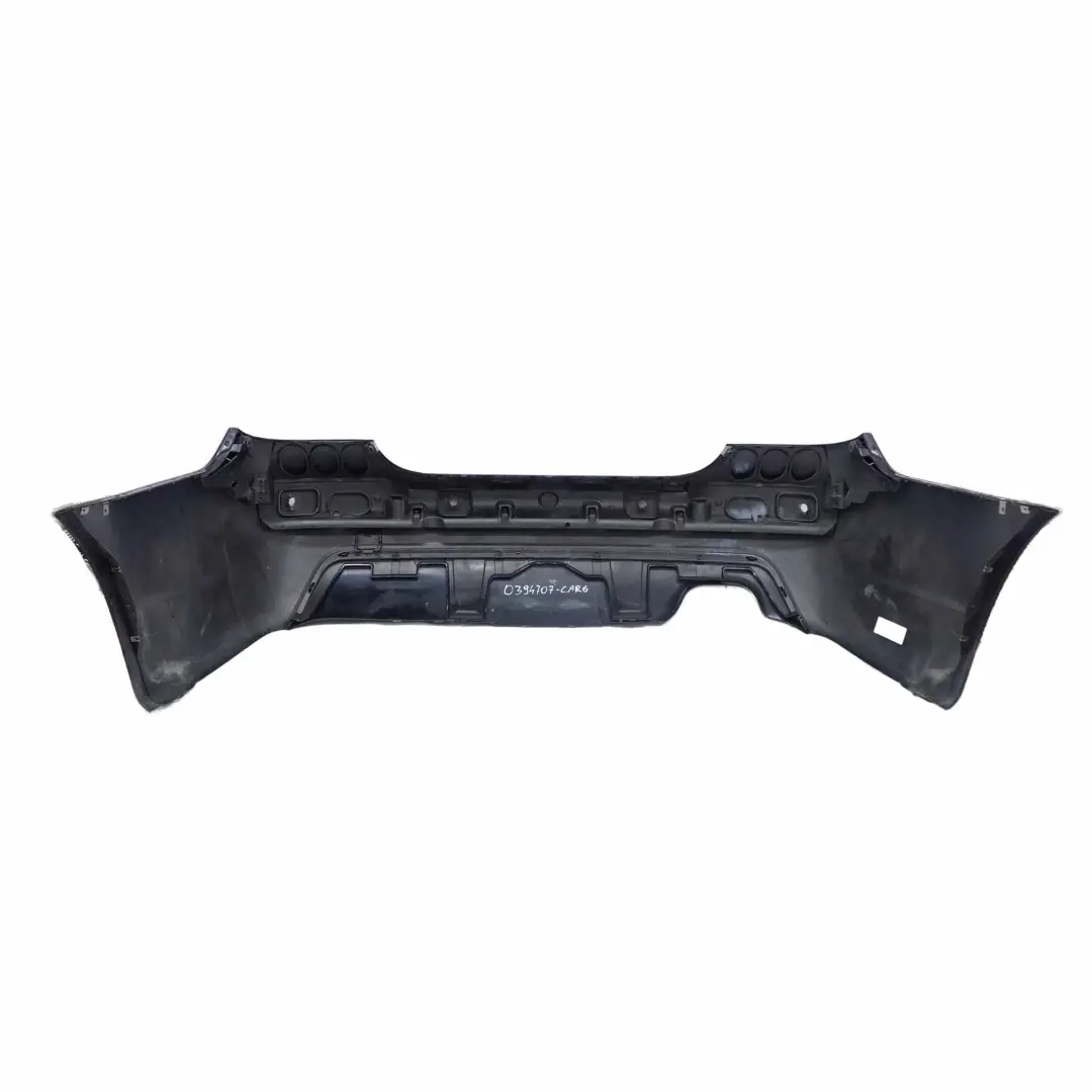 BMW 5 E60 M Sport Paket Stossfänger Hinten Carbonschwarz Carbon Black - 416 - SKU 0394707-CAR6 - Teilenummer 0394707