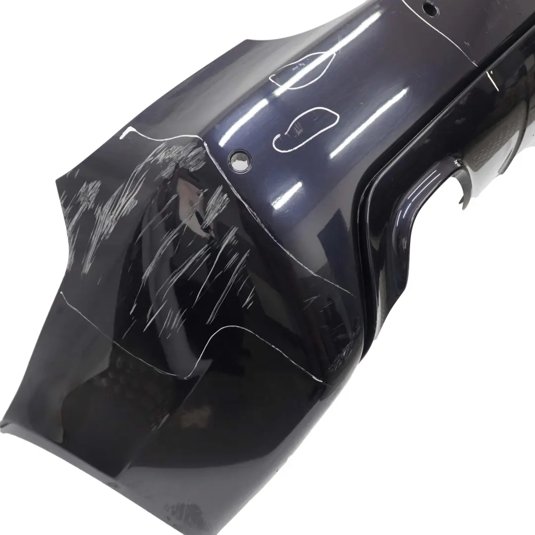 BMW E60 Zderzak Tył PDC Carbonschwarz M-Pakiet - SKU 0394707-CAR8 - Numer Części 0394707