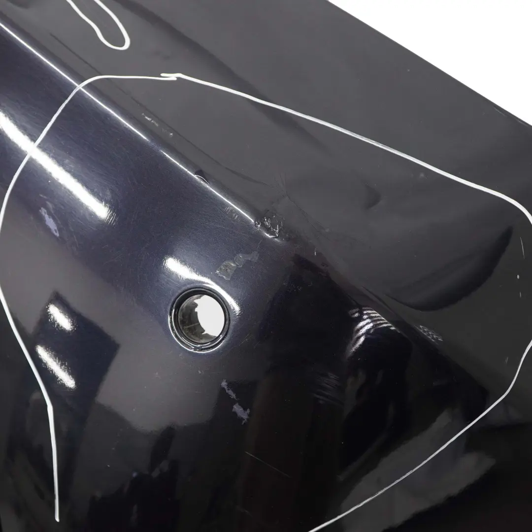 BMW 5 E60 3M Sport Paket Stossfänger Hinten Carbonschwarz Carbon Black - 416 - SKU 0394707-CAR8 - Teilenummer 0394707