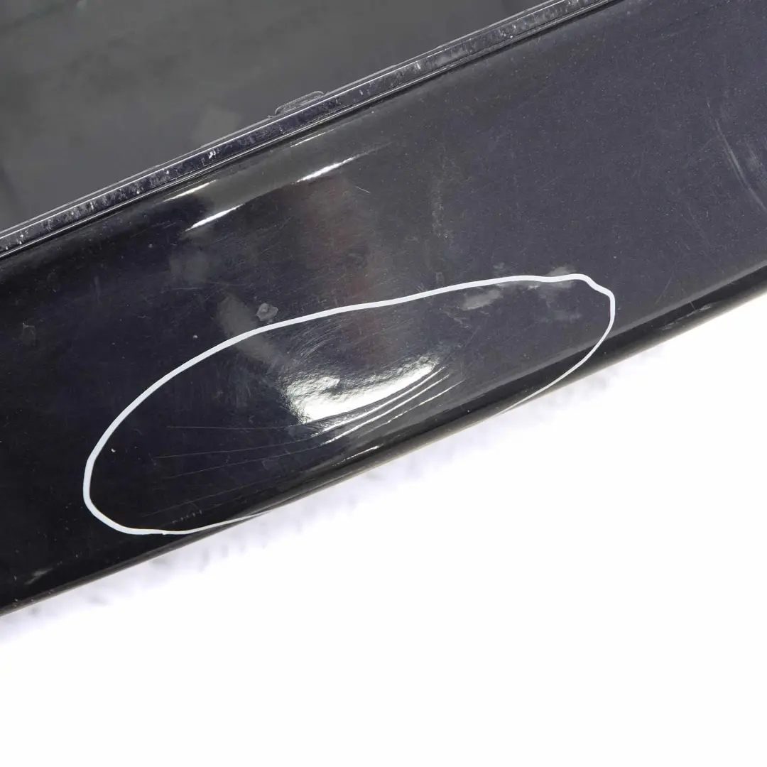 BMW 5 Series E60 M Sport Rear Bumper Panel PDC Carbonschwarz Carbon Black - 416 - SKU 0394707-CAR - Part number 0394707