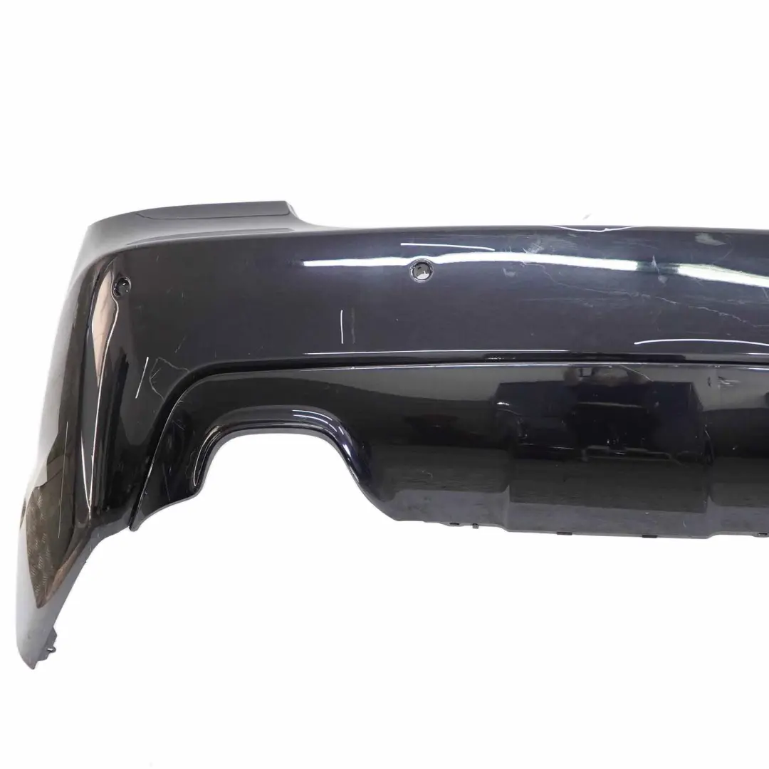 Bumper Panel PDC Carbonschwarz Carbon Black - 416 to BMW 5 Series E60 M Sport Rear with Part number 0394707 BMW 5 Series E60 M Sport Rear Bumper Panel PDC Carbonschwarz Carbon Black - 416 - SKU 0394707-CAR - Part number 0394707