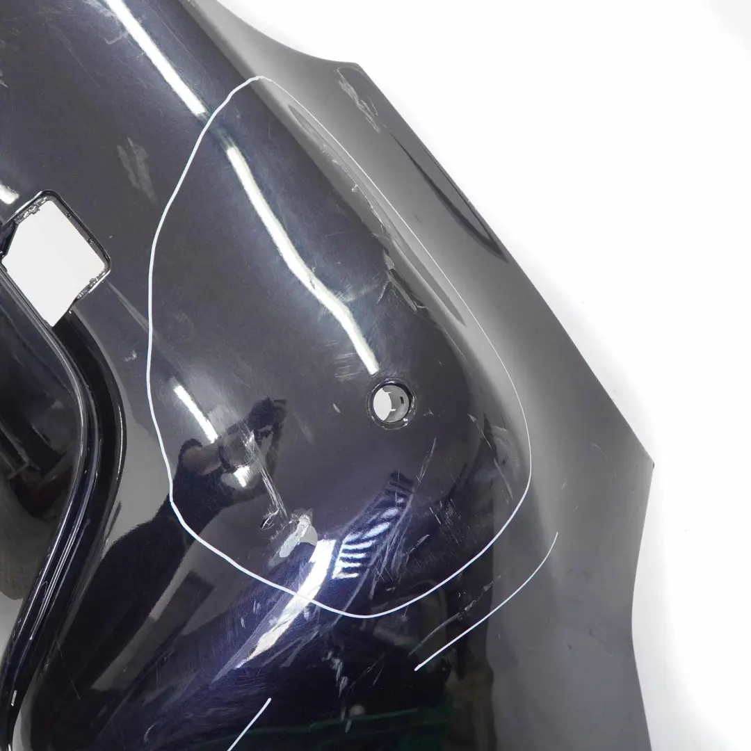 Bumper Panel PDC Carbonschwarz Carbon Black - 416 to BMW 5 Series E60 M Sport Rear with Part number 0394707 BMW 5 Series E60 M Sport Rear Bumper Panel PDC Carbonschwarz Carbon Black - 416 - SKU 0394707-CAR - Part number 0394707