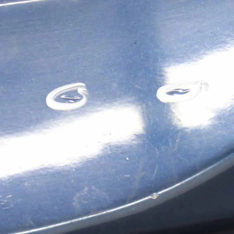 Bumper Panel M Sport PDC Tiefseeblau Deep Sea Blue Metallic - A76 to BMW E60 Rear with Part number 0394707 BMW E60 Rear Bumper Panel M Sport PDC Tiefseeblau Deep Sea Blue Metallic - A76 - SKU 0394707-DSB - Part number 0394707