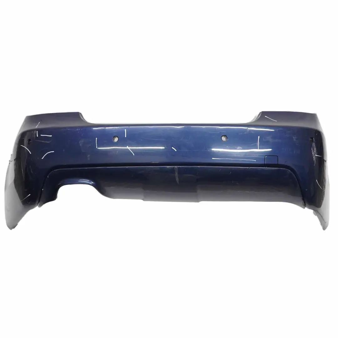 Bumper Panel M Sport PDC Mysticblau Mystic Blue Metallic - A07 to BMW E60 Rear with Part number 0394707 BMW E60 Rear Bumper Panel M Sport PDC Mysticblau Mystic Blue Metallic - A07 - SKU 0394707-MYS - Part number 0394707