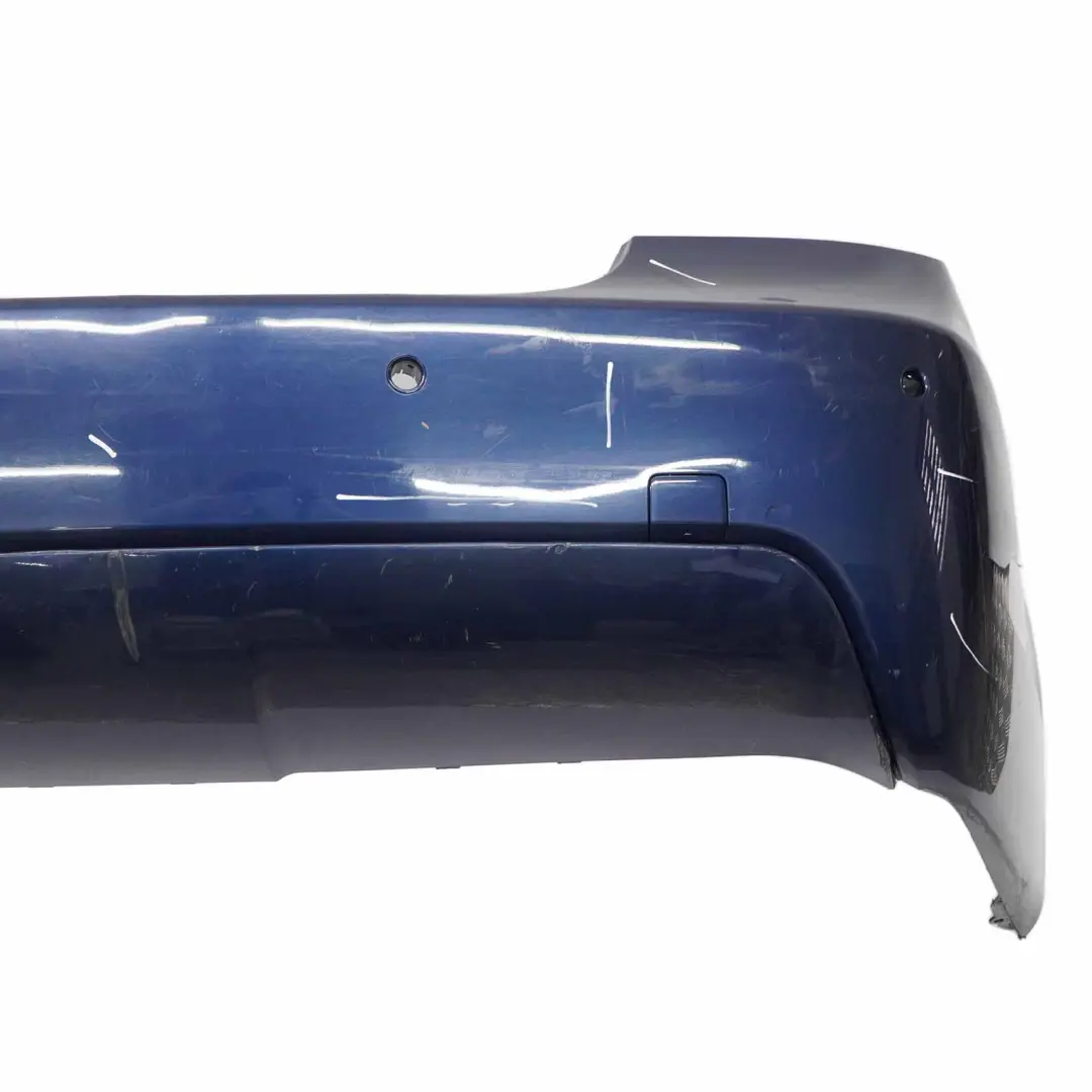 Bumper Panel M Sport PDC Mysticblau Mystic Blue Metallic - A07 to BMW E60 Rear with Part number 0394707 BMW E60 Rear Bumper Panel M Sport PDC Mysticblau Mystic Blue Metallic - A07 - SKU 0394707-MYS - Part number 0394707