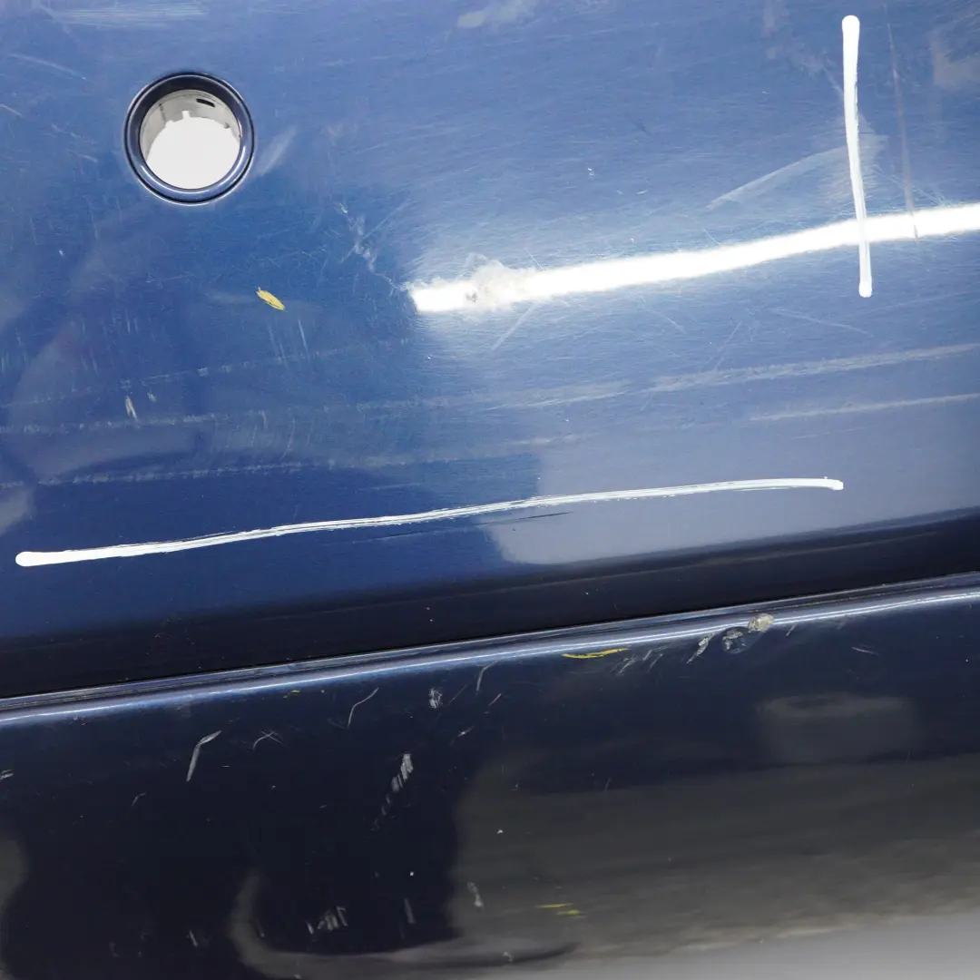 Bumper Panel M Sport PDC Mysticblau Mystic Blue Metallic - A07 to BMW E60 Rear with Part number 0394707 BMW E60 Rear Bumper Panel M Sport PDC Mysticblau Mystic Blue Metallic - A07 - SKU 0394707-MYS - Part number 0394707