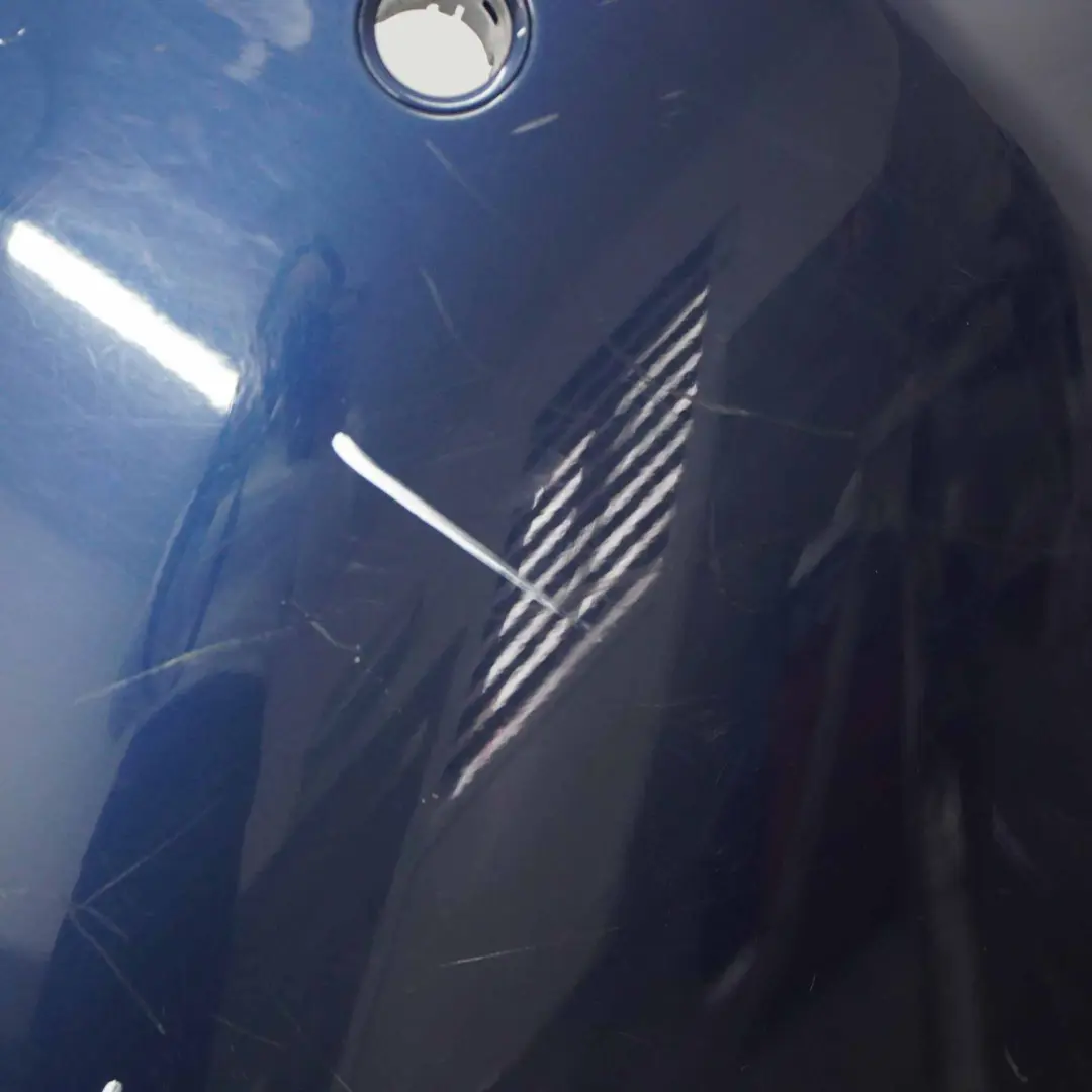 Bumper Panel M Sport PDC Mysticblau Mystic Blue Metallic - A07 to BMW E60 Rear with Part number 0394707 BMW E60 Rear Bumper Panel M Sport PDC Mysticblau Mystic Blue Metallic - A07 - SKU 0394707-MYS - Part number 0394707