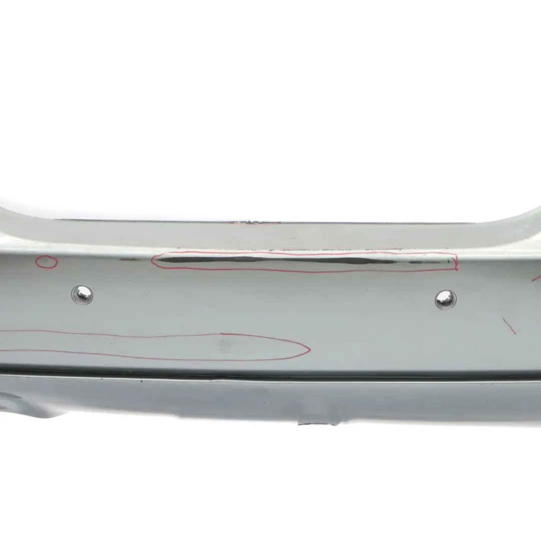 Zderzak Tylny M-Pakiet PDC Silbergrau Szary Metalik - A08 do BMW E60 o numerze 0394707 BMW E60 Zderzak Tylny M-Pakiet PDC Silbergrau Szary Metalik - A08 - SKU 0394707-SBG1 - Numer Części 0394707