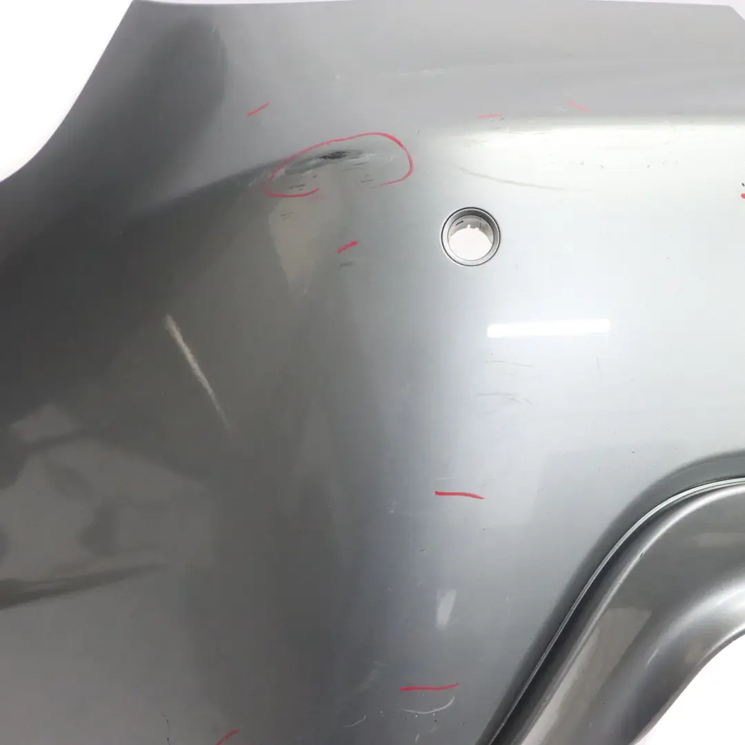 Bumper Panel PDC Silbergrau Silver Grey Metallic - A08 to BMW E60 M Sport Rear with Part number 0394707 BMW E60 M Sport Rear Bumper Panel PDC Silbergrau Silver Grey Metallic - A08 - SKU 0394707-SBG1 - Part number 0394707