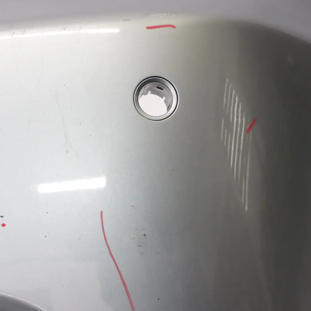 Bumper Panel PDC Silbergrau Silver Grey Metallic - A08 to BMW E60 M Sport Rear with Part number 0394707 BMW E60 M Sport Rear Bumper Panel PDC Silbergrau Silver Grey Metallic - A08 - SKU 0394707-SBG1 - Part number 0394707