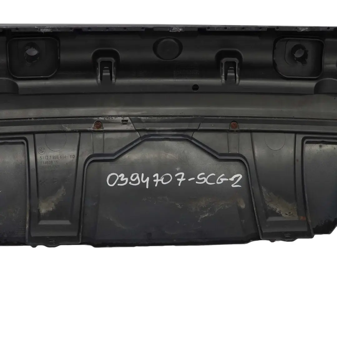 BMW E60 Rear Bumper Panel M Sport PDC Spacegrau Space Grey Metallic - A52 - SKU 0394707-SCG2 - Part number 0394707