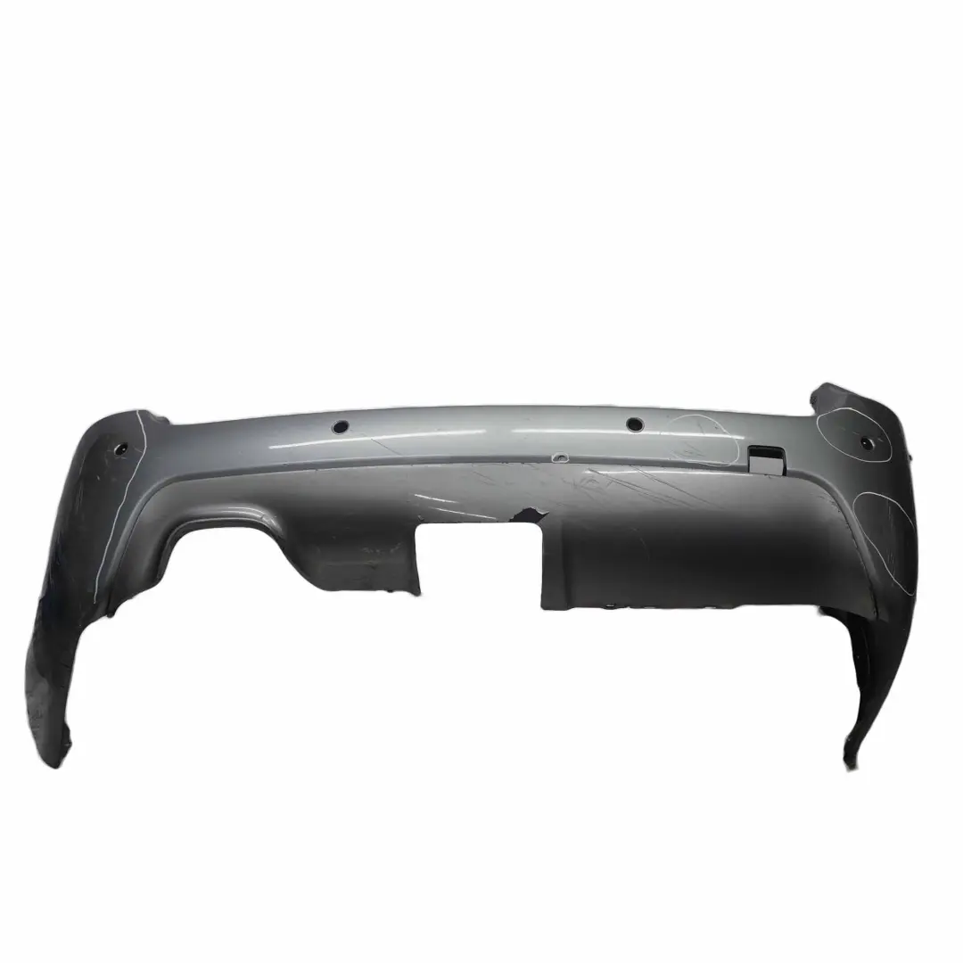 BMW E60 Rear Bumper Panel M Sport PDC Spacegrau Space Grey Metallic - A52 - SKU 0394707-SCG3 - Part number 0394707