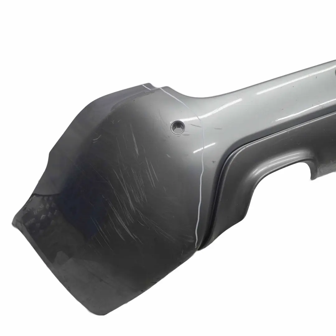 BMW E60 Rear Bumper Panel M Sport PDC Spacegrau Space Grey Metallic - A52 - SKU 0394707-SCG3 - Part number 0394707