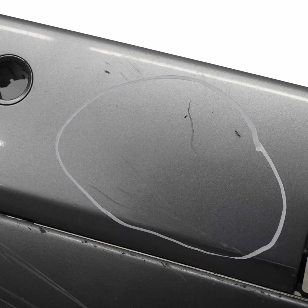 BMW E60 Rear Bumper Panel M Sport PDC Spacegrau Space Grey Metallic - A52 - SKU 0394707-SCG3 - Part number 0394707
