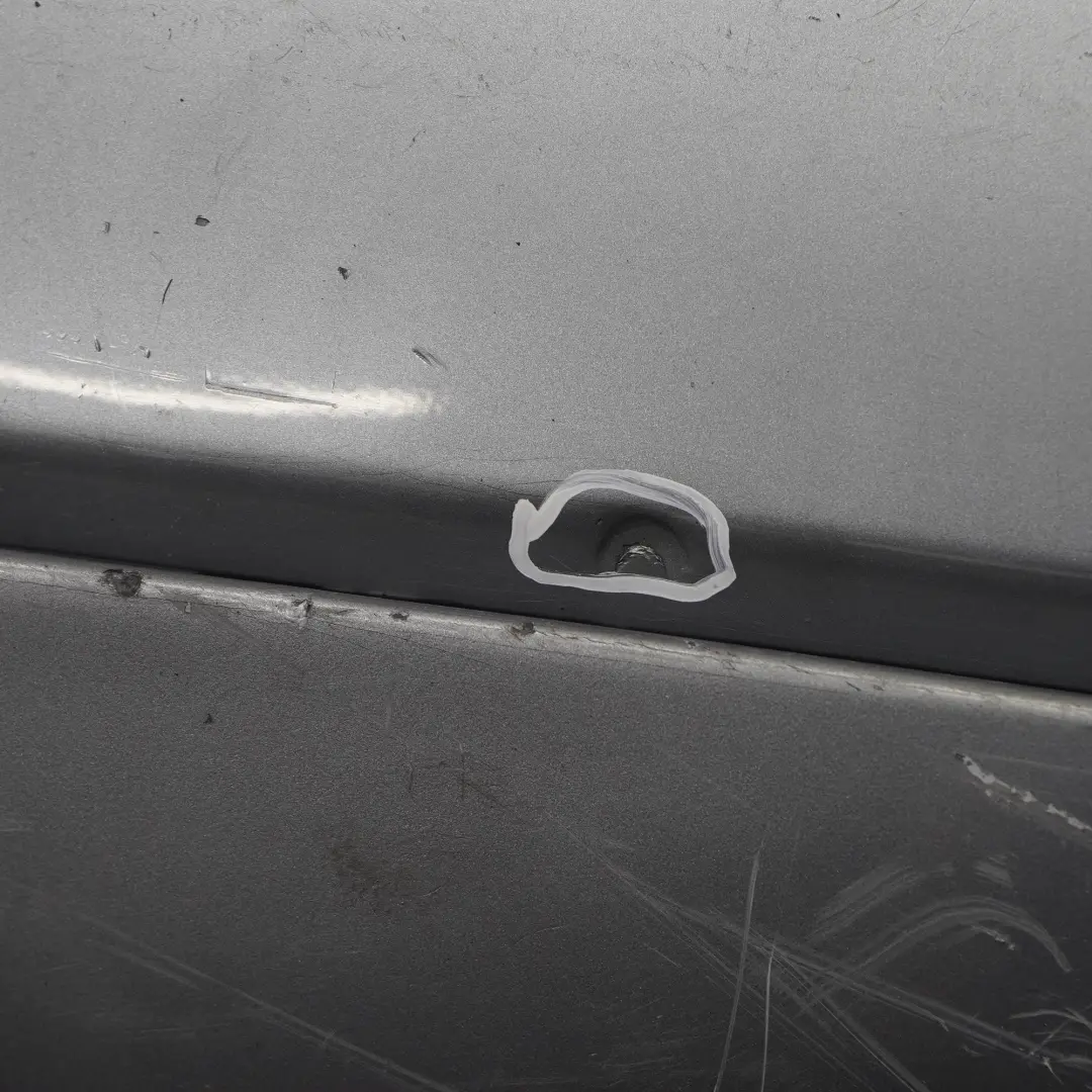 BMW E60 Rear Bumper Panel M Sport PDC Spacegrau Space Grey Metallic - A52 - SKU 0394707-SCG3 - Part number 0394707