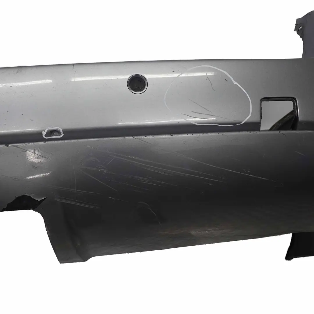 Bumper Panel M Sport PDC Spacegrau Space Grey Metallic - A52 to BMW E60 Rear with Part number 0394707 BMW E60 Rear Bumper Panel M Sport PDC Spacegrau Space Grey Metallic - A52 - SKU 0394707-SCG3 - Part number 0394707
