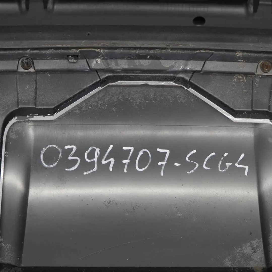 BMW E60 Rear Bumper Panel M Sport PDC Spacegrau Space Grey Metallic - A52 - SKU 0394707-SCG4 - Part number 0394707