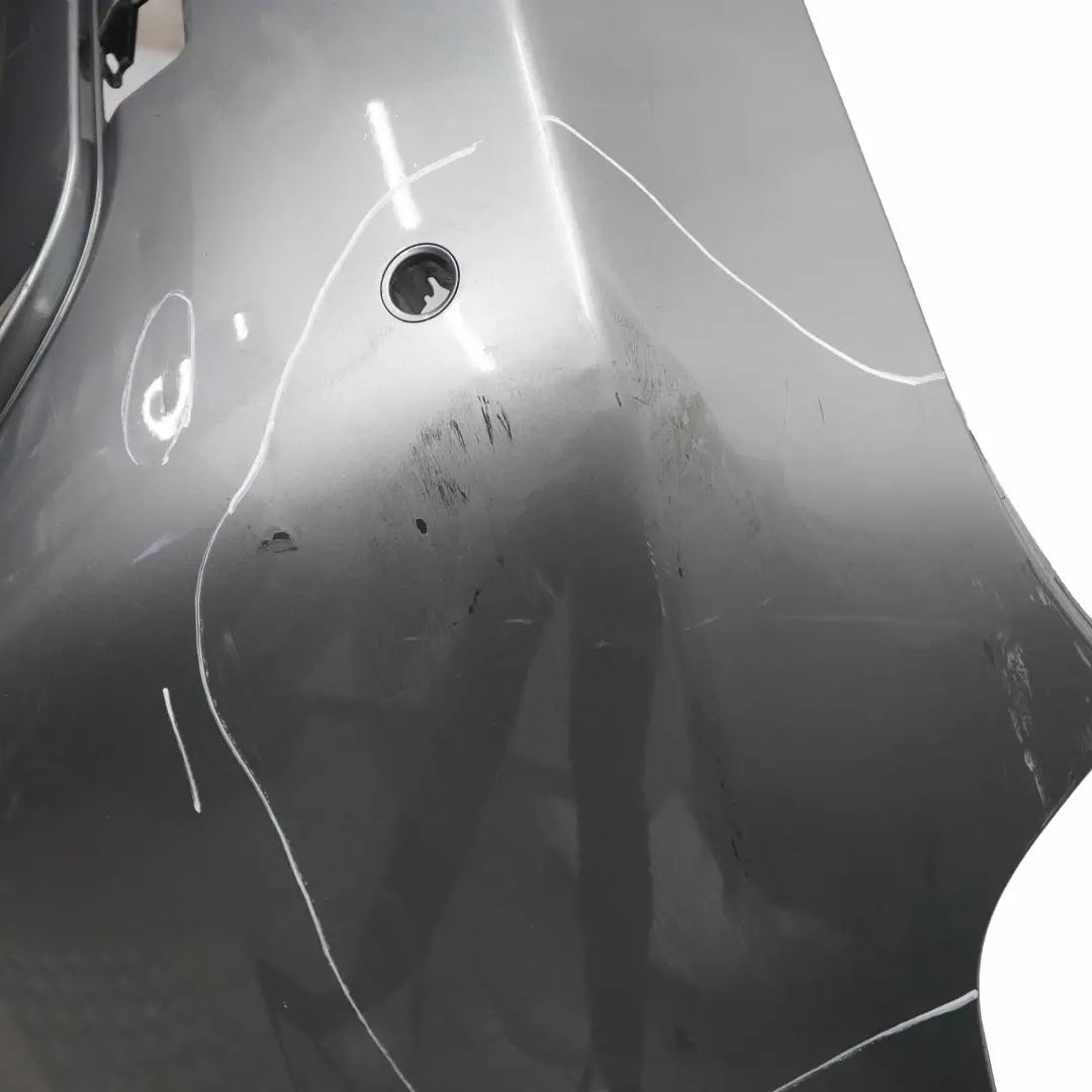BMW E60 Rear Bumper Panel M Sport PDC Spacegrau Space Grey Metallic - A52 - SKU 0394707-SCG4 - Part number 0394707