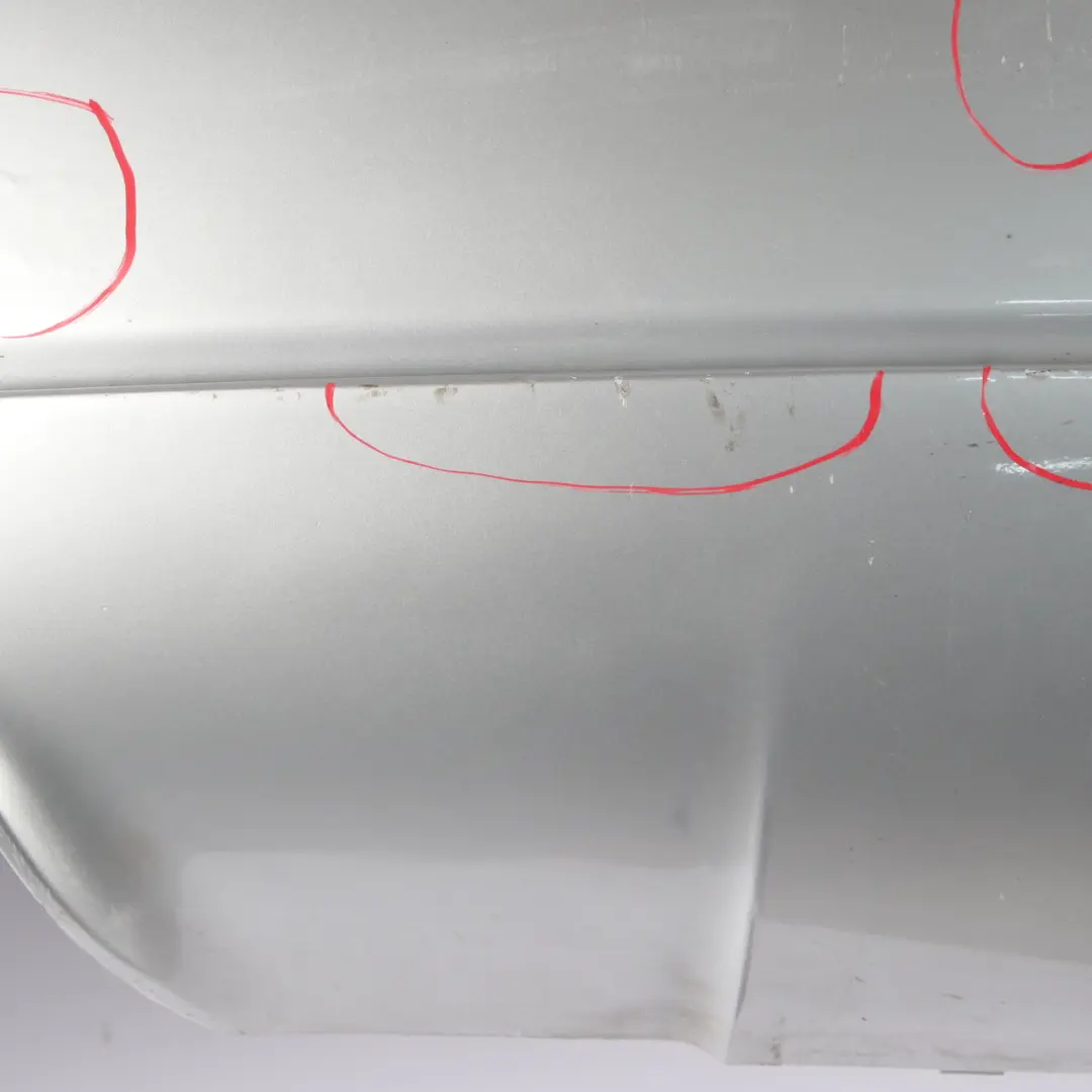 BMW E60 M Sport Rear Bumper Panel PDC Titansilber Titan Silver - 354 - SKU 0394707-TS1 - Part number 0394707