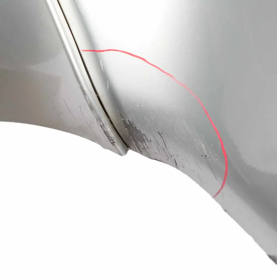 BMW E60 M Sport Rear Bumper Panel PDC Titansilber Titan Silver - 354 - SKU 0394707-TS1 - Part number 0394707