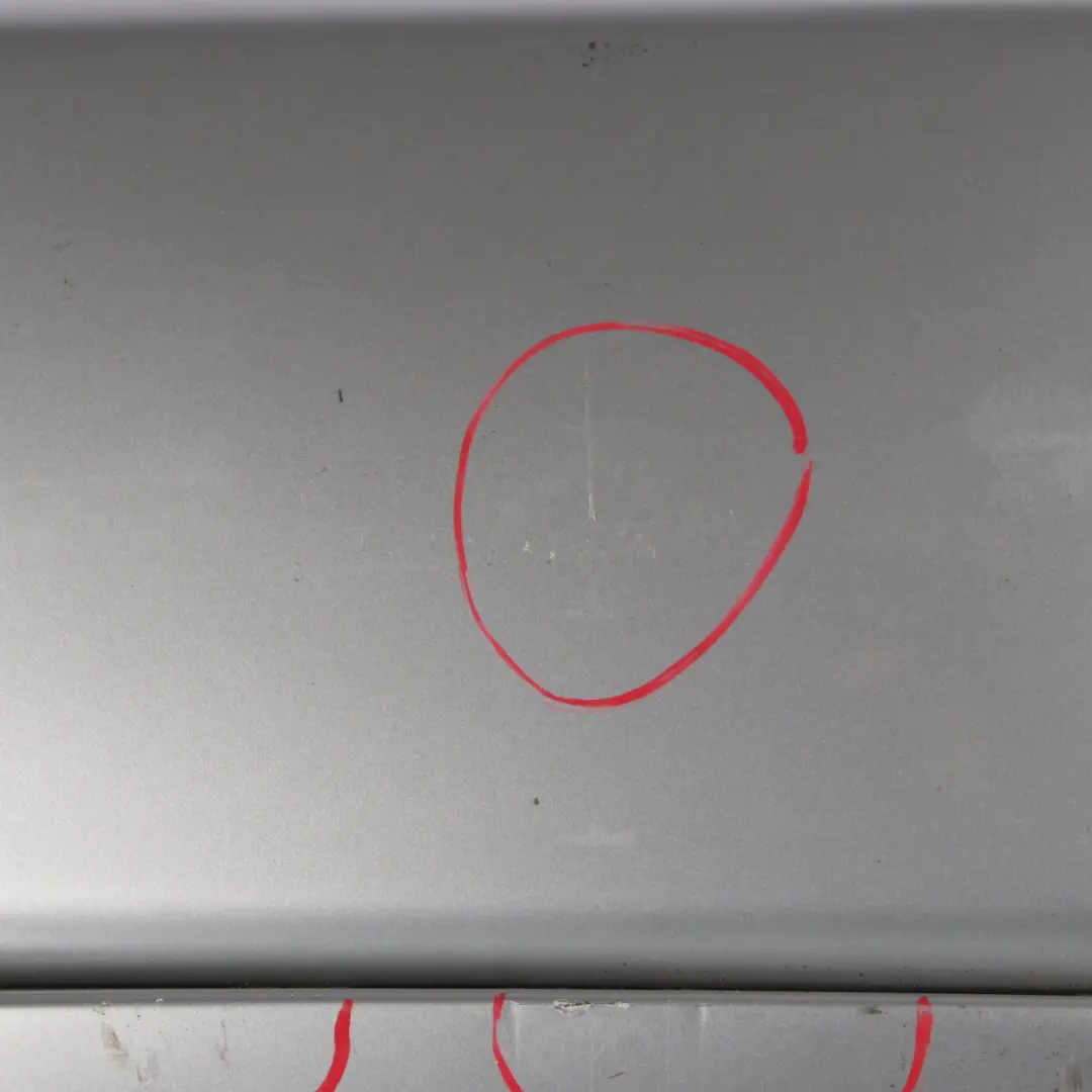 BMW E60 M Sport Rear Bumper Panel PDC Titansilber Titan Silver - 354 - SKU 0394707-TS1 - Part number 0394707
