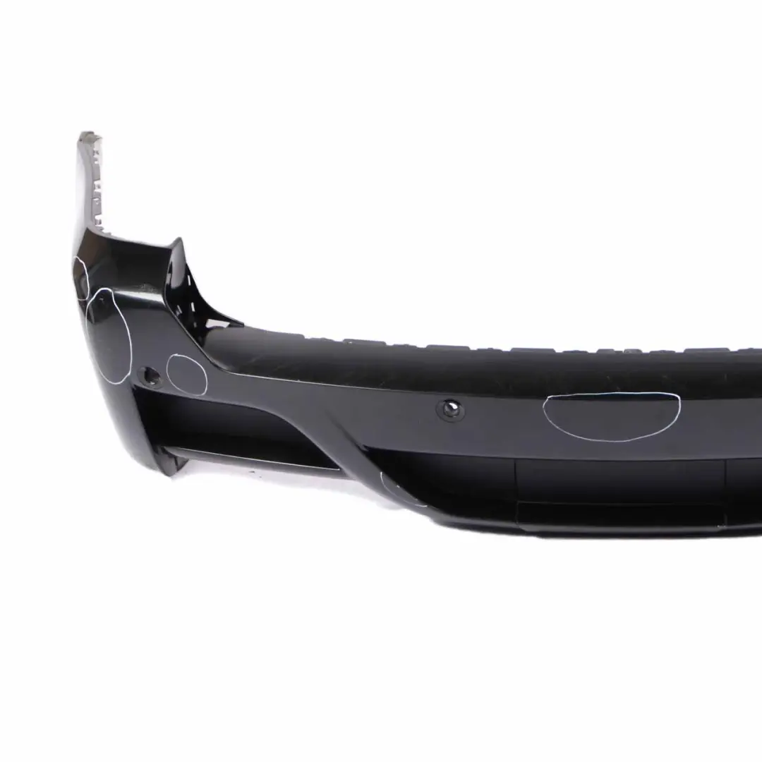 BMW E83 X3 Zderzak Tylny Black Sapphire Czarny Metalik - 475 - SKU 0394863-BS - Numer Części 0394863