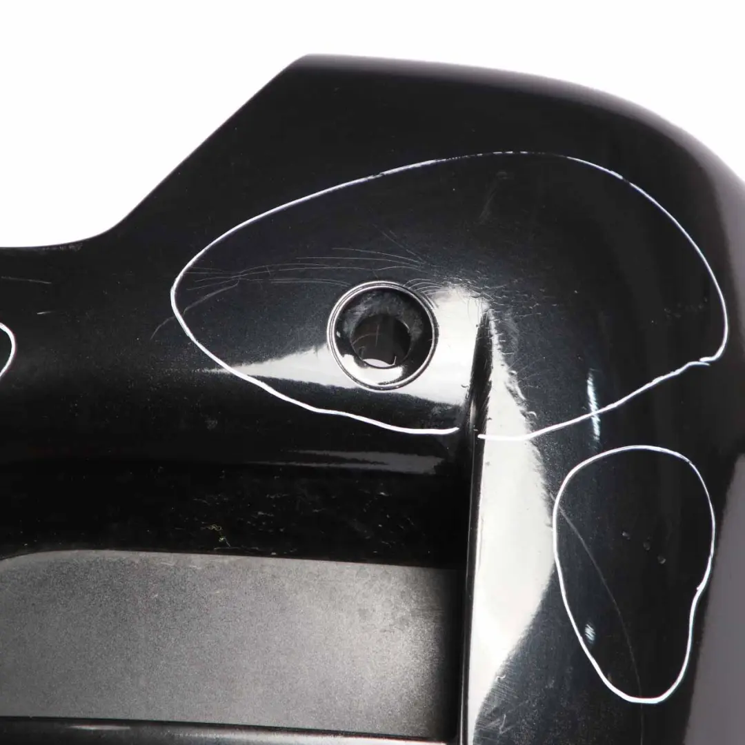 Bumper Aerokit PDC Trim Panel Black Sapphire Metallic - 475 to BMW X3 E83 Rear with Part number 0394863 BMW X3 E83 Rear Bumper Aerokit PDC Trim Panel Black Sapphire Metallic - 475 - SKU 0394863-BS - Part number 0394863