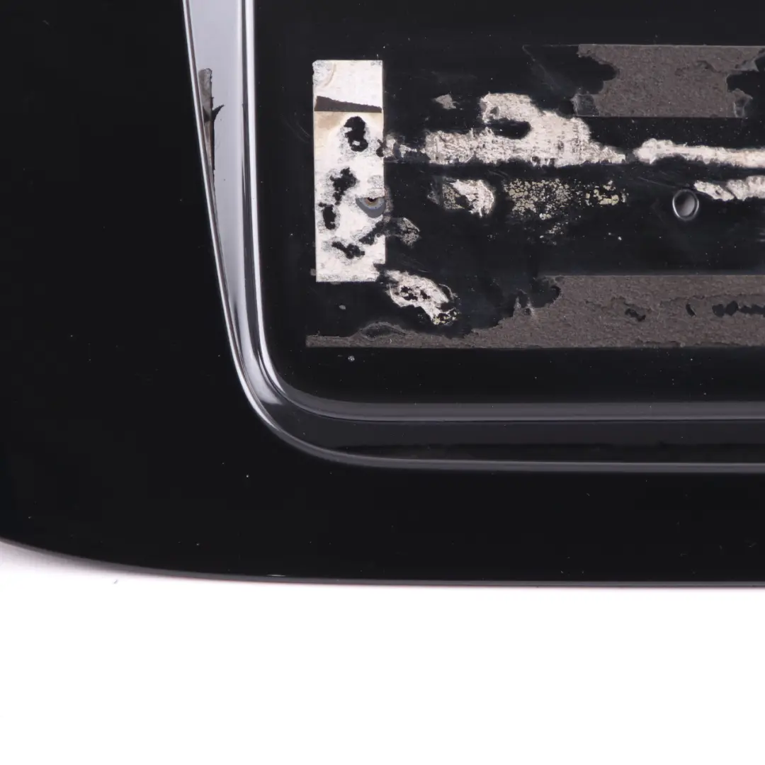 BMW E60 M5 Boot Tailgate Finisher Trim Cover Black Sapphire Metallic - 475 - SKU 0395188-BS - Part number 0395188