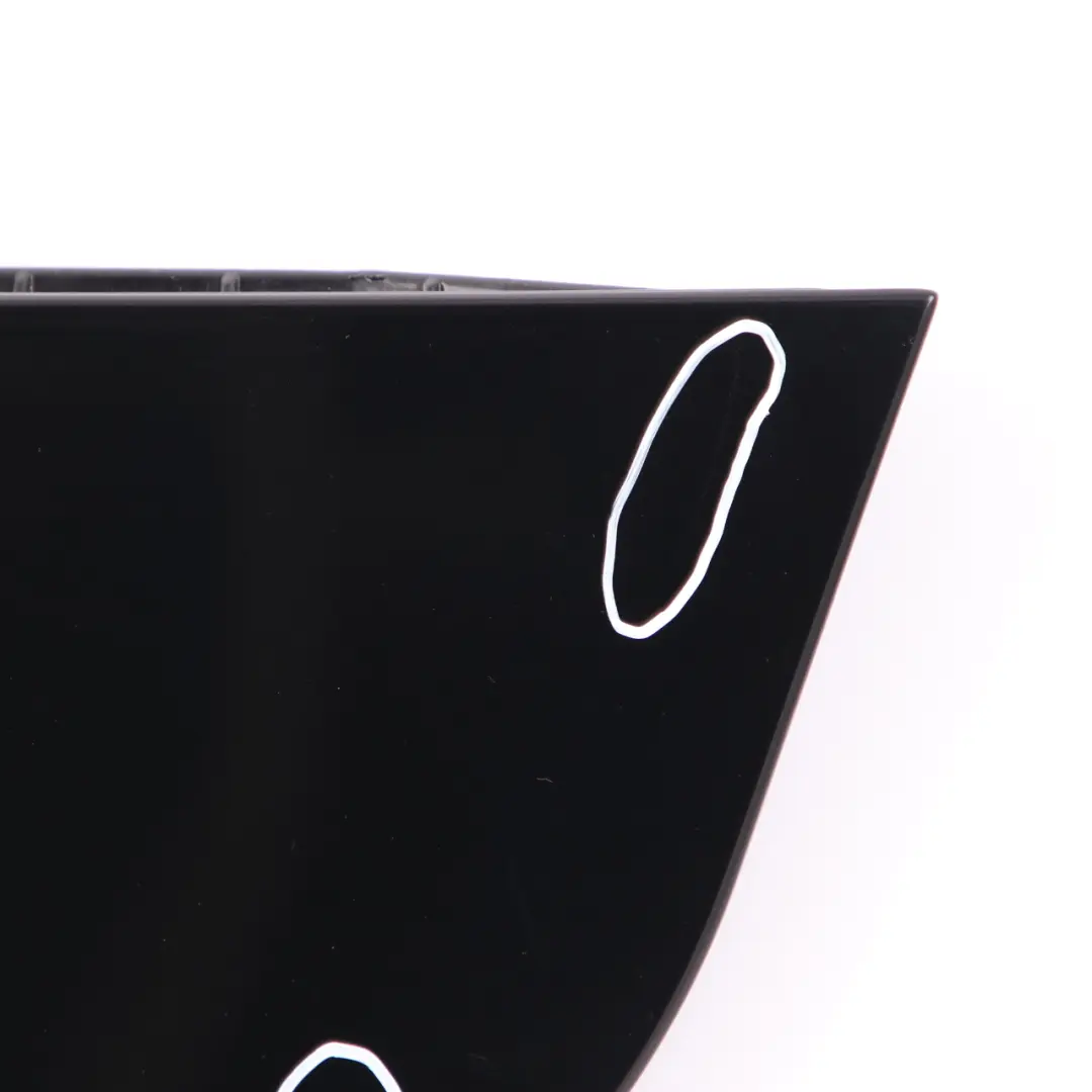 BMW E60 M5 Boot Tailgate Finisher Trim Cover Black Sapphire Metallic - 475 - SKU 0395188-BS - Part number 0395188