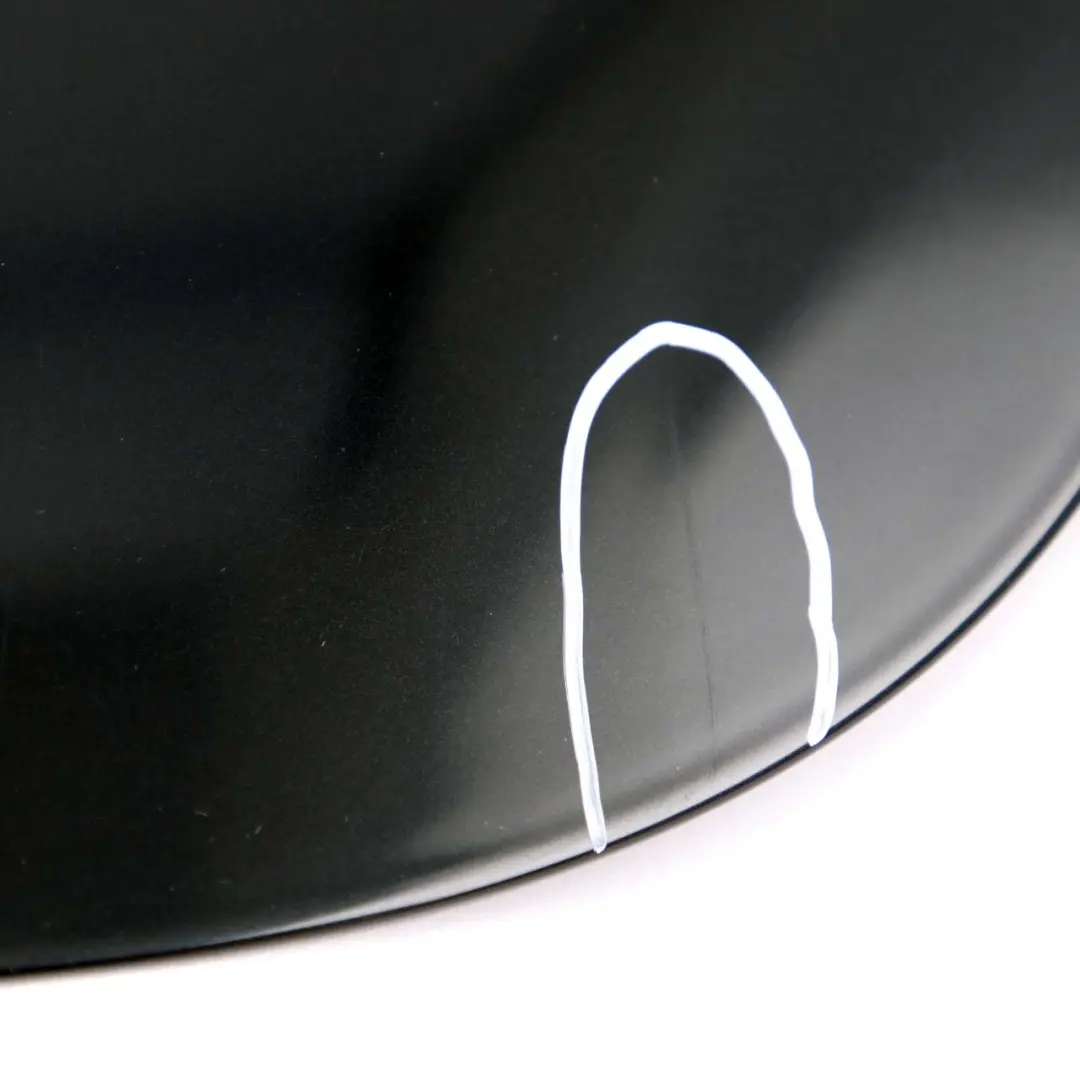 BMW E60 M5 Boot Tailgate Finisher Trim Cover Black Sapphire Metallic - 475 - SKU 0395188-BS - Part number 0395188