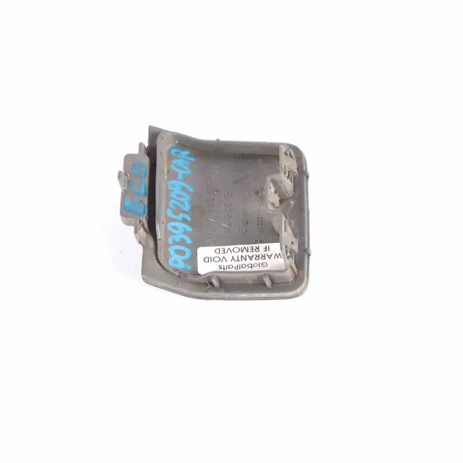 BMW E60 M Sport trasero remolque Ojo Gancho Cubierta Flap Carbono Negro 7896617 - SKU 0395209-CAR - Número de pieza 0395209