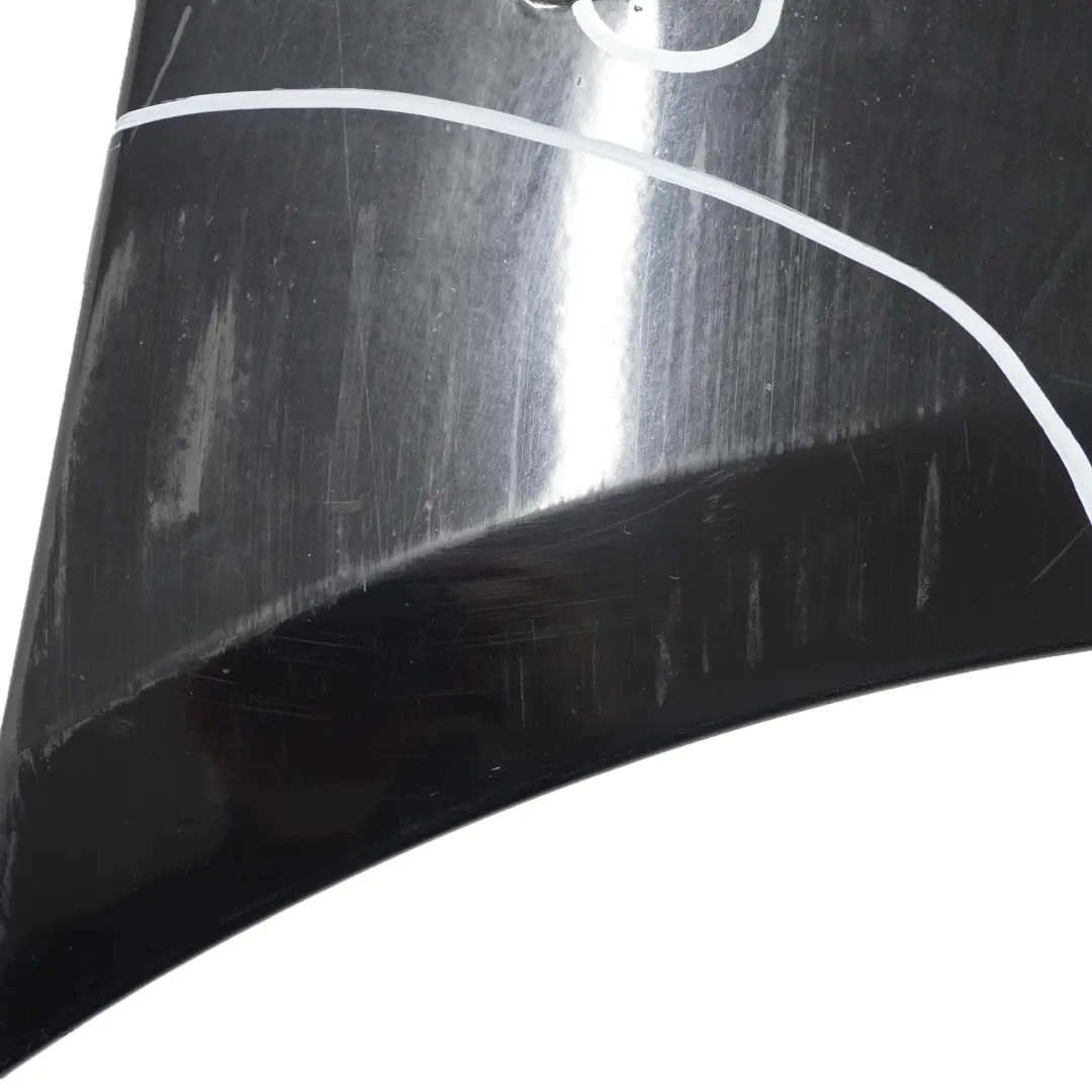 BMW E65 E66 Front Bumper Panel Schwarz 2 Black - 668 - SKU 0395300-SCH - Part number 0395300